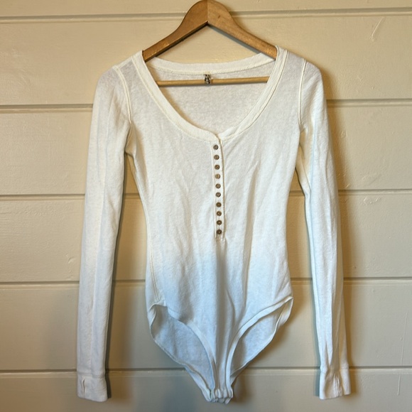 FREE PEOPLE Dylan Thermal Bodysuit Size XS - Picture 8 of 12